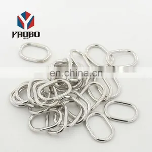 Popular Bag Accesseries High Quality Metal Rings Rectangle Oval Ring thumbnail-1