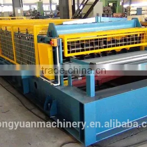 Steel Floor Deck Roll Forming Machine With Auto Stacker thumbnail-4