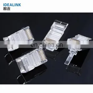 New Promotion 1000pcs Set Ftp Male Modular Plug 8p8c Cat5 / 6 RJ45 Keystone Connector thumbnail-5
