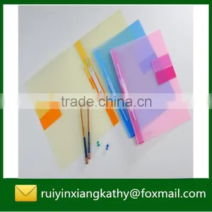 Top Quality Popular New Design Plastic Clip Softcover Management File thumbnail-4