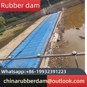 Rubber Dam, River Channel, Reservoir, Gas Shield Dam, Water Filled Seamless Water Blocking Rubber Water Gate thumbnail-4