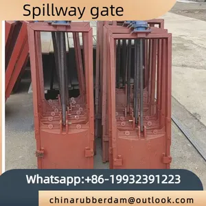 Cast Iron Copper Inlaid One-way Circular Gate, Φ 800 Sewage Gate Hoist, Stop Water Gate Support, as Shown in the Diagram thumbnail-2