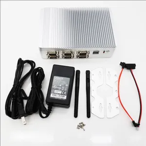 Mini PC Win 10 J4125 Processor Embedded SIM Card Slot for 3G/4G Module VGA Fanless Industrial Desktop Computer thumbnail-3