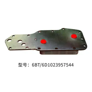 High Quality Diesel Engine Oil Cooler Core 4BT 6BT Aluminum Oil Cooler Core 3921557 3957543 3918292 3904320 3921557 thumbnail-4