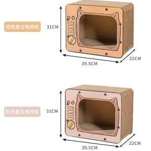 MeowLove Hot Sales Scratcher Cat Play Toy Corrugated Cardboard Cat Scratcher Cat Cardboard thumbnail-2