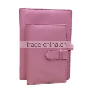 Loose Leaf Organizer Notebook With Magnetic Button thumbnail-2