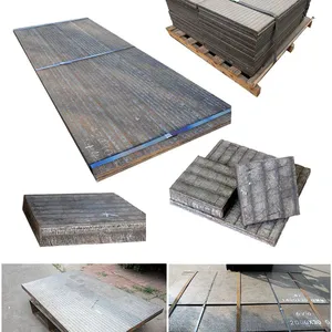 Chromium Carbide Overlay Wear Resistant Hardfacing Steel Plate With High Hardness thumbnail-5