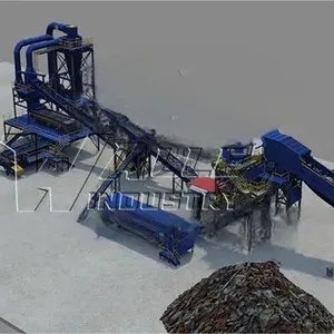 Fully Automatic Scrap Aluminum Shredder, Scrap Iron Hammer Mill thumbnail-4