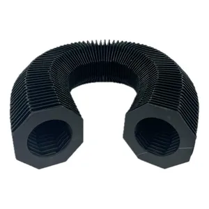 Customized Polygon Bellows Flexible Protective Dust Cover for CNC Machine thumbnail-1
