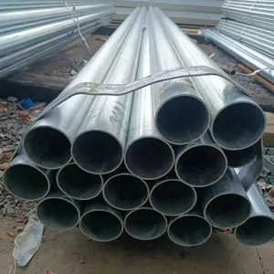 Lightweight Pre Galvanized Tube DIY Fence Post Plant Trellis Construction Pipe thumbnail-5