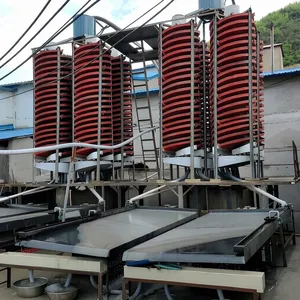 High Recovery Rate Tin Ore Processing Spiral Chute for Mineral Separator thumbnail-3