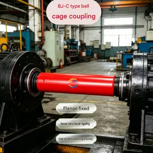 BJ-C Flange Ball Cage Universal Coupling Equal Speed Drive Shaft for Metallurgy Precision Roller Transmission thumbnail-5