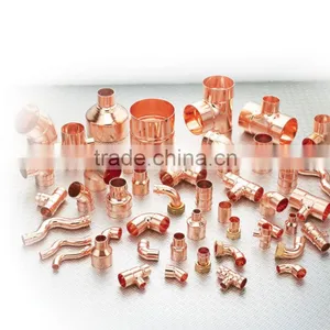 Solder Ring Copper Fitting Reducing Coupling With Stop UPC NSF thumbnail-5