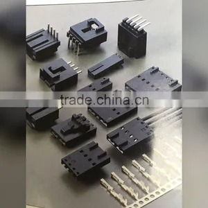 2.54Pittch UL 94v-0 From 1-9 Pin Black Color Connector For Wire Harness thumbnail-1