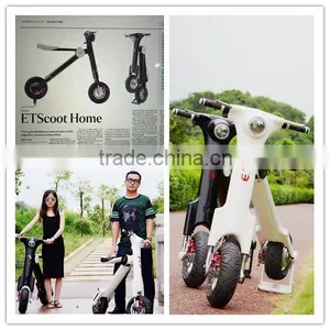 New Design World Patent E Scooter With Aluminium Lithium Battery 3 Hours Charging Time thumbnail-1