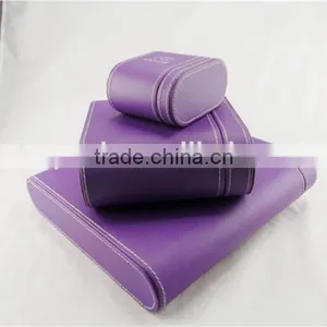 T1028E Custom Faux Leather Unique Drawer Jewelry Earring Box for Necklace thumbnail-6