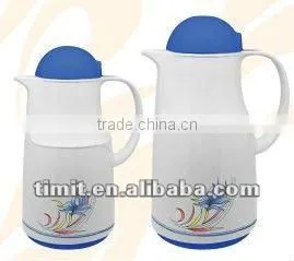 0.5L Plastic Vacuum FLask With FLower (V-H22105) thumbnail-1