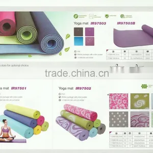 2015 Hot Sale Comfort Fitness Eva/ Tpe Yoga Mat thumbnail-1