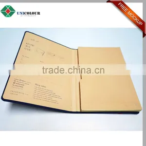 Custom Design Black Cardboard Folding Pocket File Folder thumbnail-6