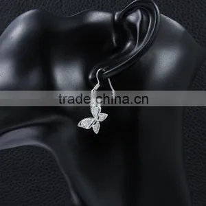2015 Latest Buttery Indian Gold Plated Fashion Earring Designs for Young Girls thumbnail-6