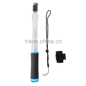 24inch GoPros Transparent Pole Floating Extendable Go Pro Action Camera Selfie Monopod Clear thumbnail-4