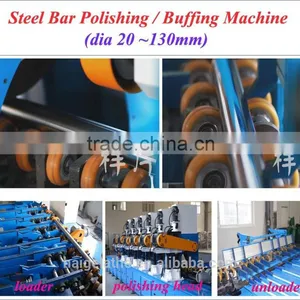 High Precision Hydraulic Piston Rod Polishing Buffing Machine thumbnail-1