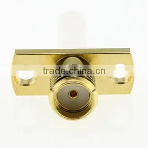 SMA Connector,Female Straight Panel Receptacle Coaxial Connector thumbnail-4