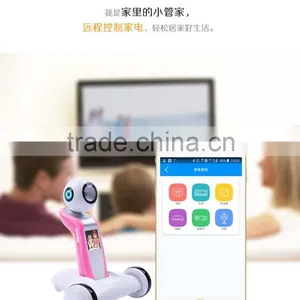 Genius Q Voice Chatting Smart Home Control Battery Operated Toy Robot With Phone Funcion for Kids thumbnail-1