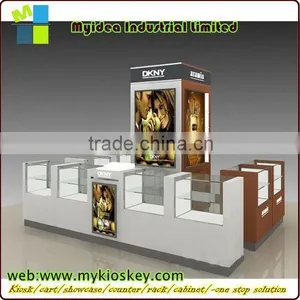 Modern Name Branded Cosmetic Shopping Mall Display Kiosk thumbnail-3