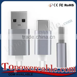 Aluminum Alloy Reversible Design USB 3.1 Type C Data Cables Suppliers thumbnail-6