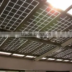 5%-50% Transparent Solar Panel BIPV For Building thumbnail-2