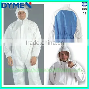 Safty Ensured Disposable Laminated Fabric Coverall thumbnail-1