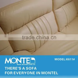 Leather Corner Sofa Set With Chaise Lounge thumbnail-5
