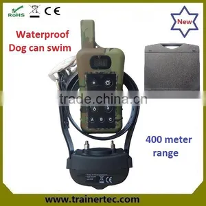 Rechargeable and Waterproof Remote Electric Shock Hunting Training Beeper Collar Hunting Dog thumbnail-2