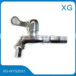 Zinc Long Body Brass Ball Water Faucet Tap/Garden Stone Water Tap/Bathroom Water Faucet Bibcock/Long Handle Outdoor Water Faucet thumbnail-1