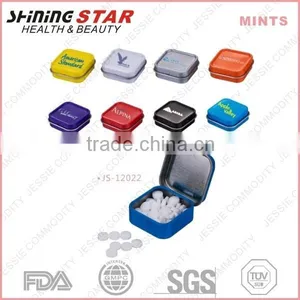 2015 Top Sale Square Shape Strong Mints With Tin Box thumbnail-1