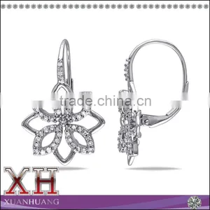 Factory Direct Selling Flower FishHook Earrings thumbnail-1