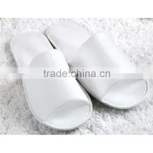 High Quality Nap Cloth Fabric Slipper for Hotel, White Color, Single Use Quality Choice thumbnail-1