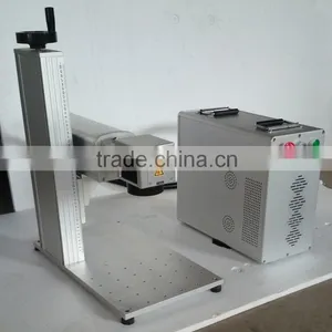 10w Portable Fiber Date /bar Code Marking on Metal Laser Engraving Machine thumbnail-4