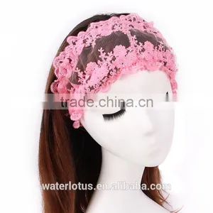 With 11 Years Manufacture Experience Design Elastic Hair Bands Head Wrap for Makeup thumbnail-3