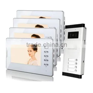 700TVL Color in Day and B/W in Night Hands-free LCD Recording Screen Home Video Door Phone Doorbell CMOS Camera thumbnail-1