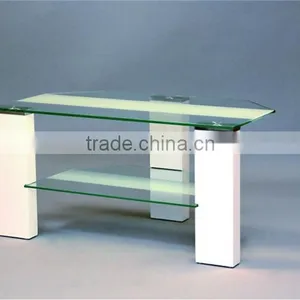 MDF With White Color TV Stand thumbnail-2