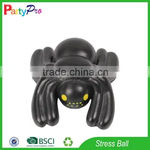 Partypro Zhejiang Ningbo Factory Wholesale Custom Logo PU Soft Toys Spider Shape Stress Toy thumbnail-1