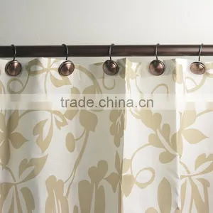 Shower Curtain Hooks/shower Curtain Track Hooks ,metal Rounded Shape Curtain Hanging Hooks thumbnail-4