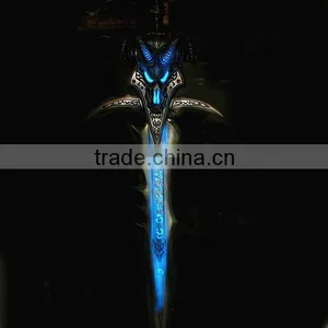 Glowing Dark Web Game Weapon Accessories Metal Figurines thumbnail-1