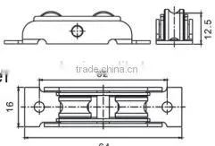 Window Pulley Rollers For PVC Sliding Window thumbnail-6