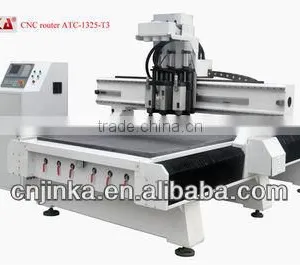 ATC Machine 3 Heads Automatic Tool Change JINKA CNC ROUTER MACHINE China Cnc Router Machine thumbnail-1