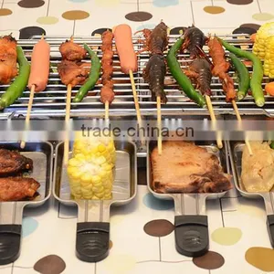 Smokeless Electric Heating Barbecue Stove, Korean Barbecue Pot, Skewers Stove, Household Barbecue Machine, Oven BBQ thumbnail-2
