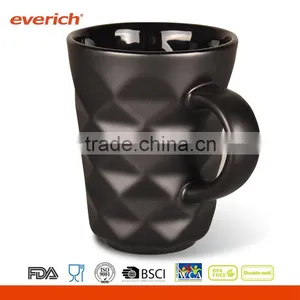 Everich 300ml Porcelain Cups & Ceramic Coffee Mug With Diamond Surface thumbnail-4