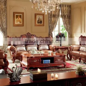European Style Leather Sofa Home Theatre Home Cinema Leather Sofa GZH8119# thumbnail-3